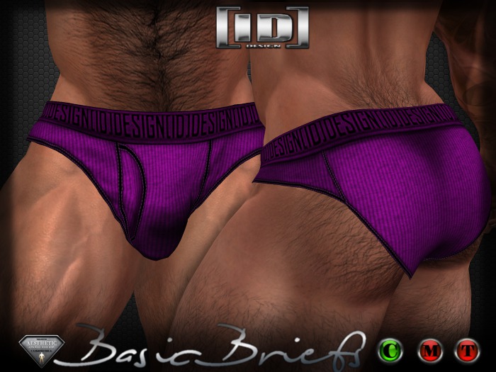 [ ID ] Basic Purple Briefs For (NIRAMYTH) - AESTHETIC