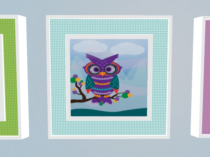 Owl Blue 1