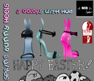 .: MB :. PlayBunny High Heels "Happy Easter" w/HUD
