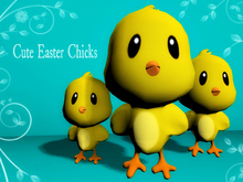 Cute Easter Chicks