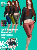 KO-H April Cargo Pants Maitreya