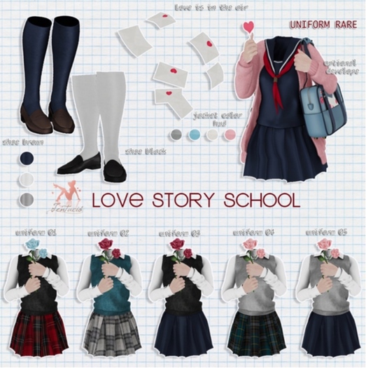 *Tentacio* Love story uniform 04