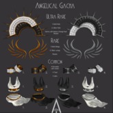 .AiShA. Angelical Skirt XS Silver White (Rezz&Click)