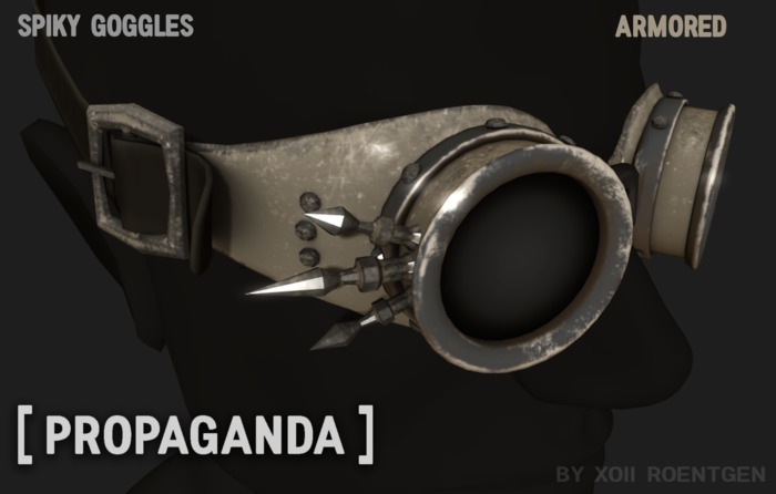 [ PROPAGANDA ] Spiky Goggles Armored