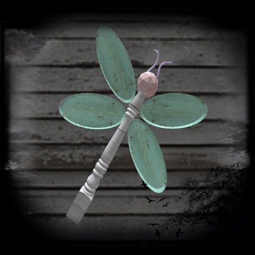 Repurposed DragonFly #2 mint wings 6 prims