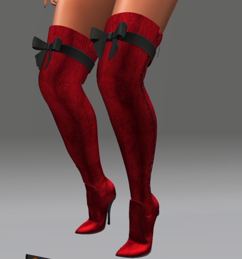 [The Forge] Boots, Red *FOR MAITREYA ONLY*