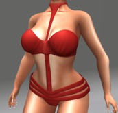 _CandyDoll the Vixen bodysuit Slink HG cherry