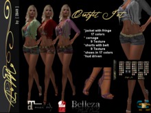 [ IBAN ] //011 MESH OUTFIT JET Maitreya Slink Belleza