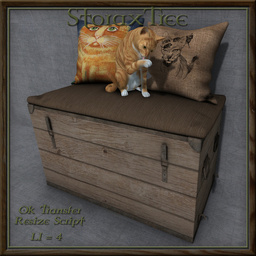 Peaceful Retreat Chest Decor Ch