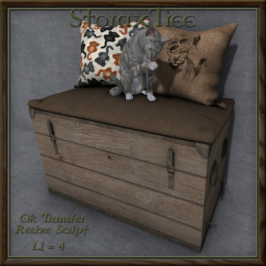 Peaceful Retreat Chest Decor Cg