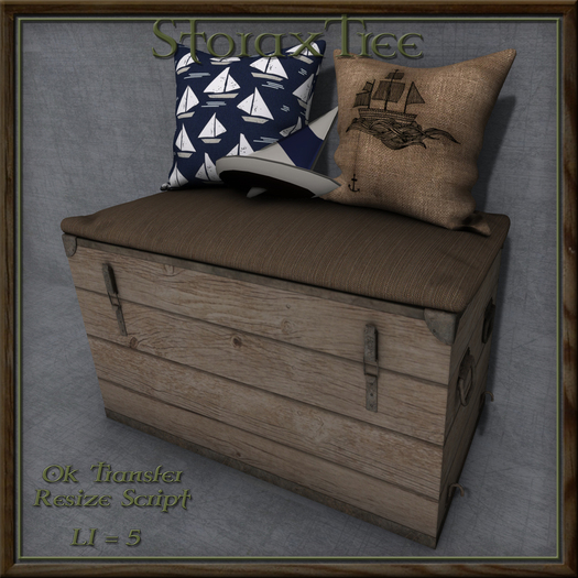 Peaceful Retreat Chest Decor Be