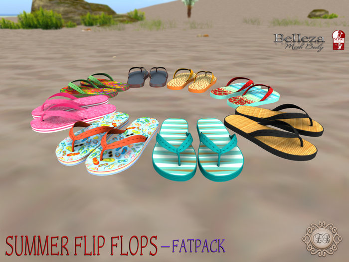 .:Ecce Bellus:. Summer Flip Flops Belleza & Slink