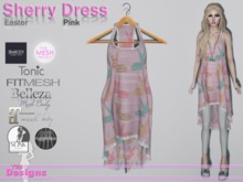 Sherry Dress Easter Pink