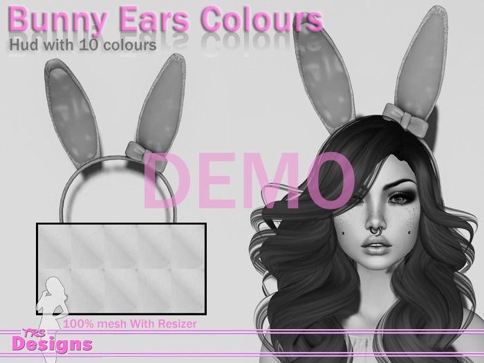 Bunny Demo Ears Colours