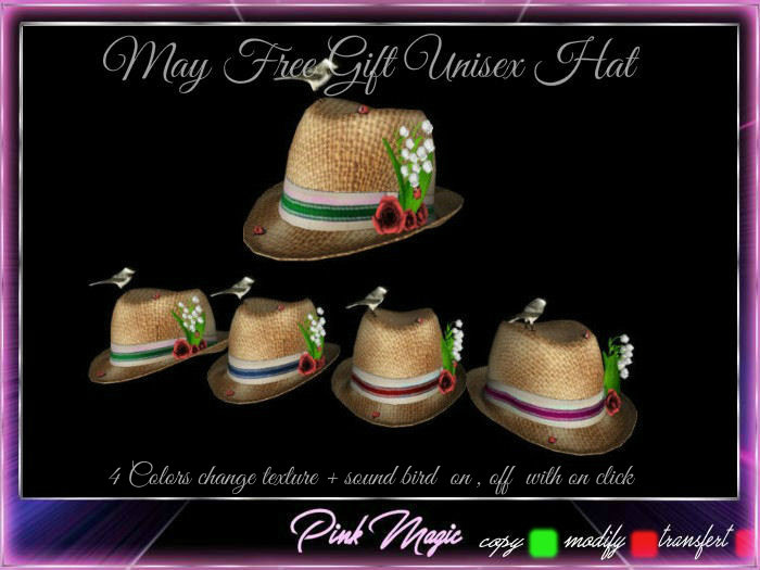 Pink Magic  : May Free Gift Unisex Hat