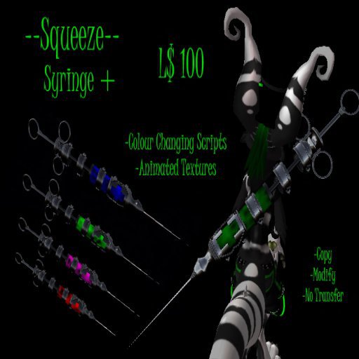 --Squeeze-- Syringe +   (L$ 100)