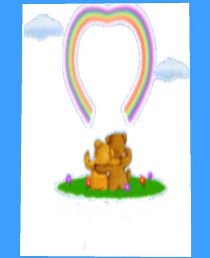 L&J's Animated Rainbow Card