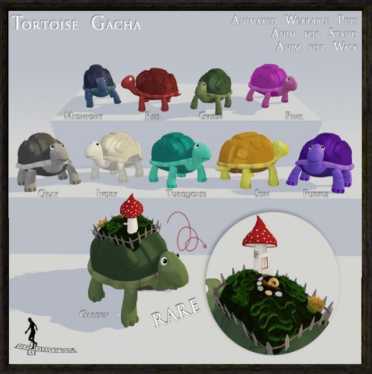 *~*HopScotch*~* Tortoise - Ivory