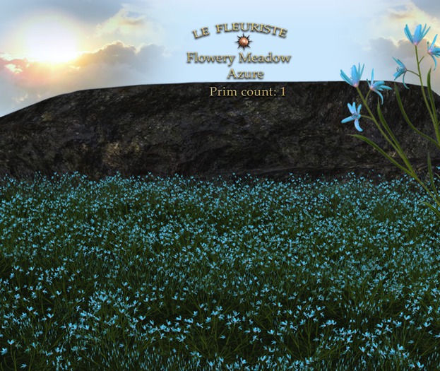 Fleuriste*Flowery Meadow Azure