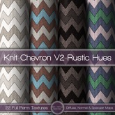 {L} Knit-Chevron V2-Rustic Hues