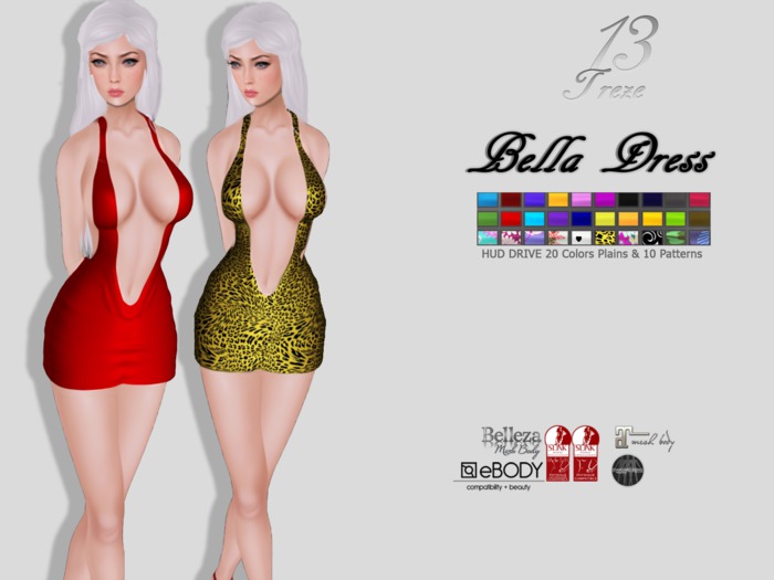 Treze.Bella Dress FATPACK