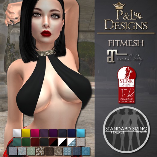 [P&L] - Bra Choker Top FatPack