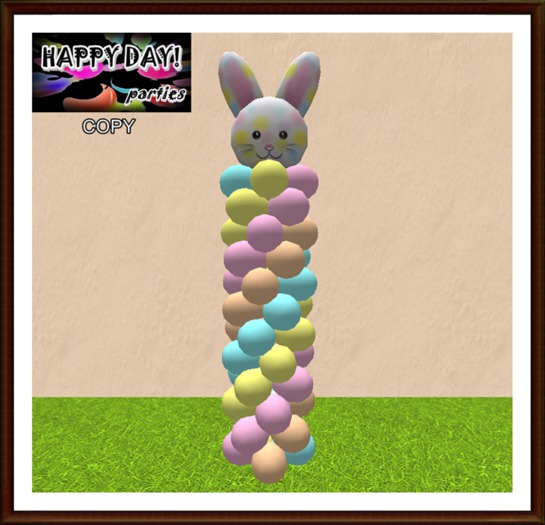 Easter - Pastel Balloons  Column
