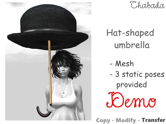 Chabada - Hat-shaped Umbrella [DEMO]