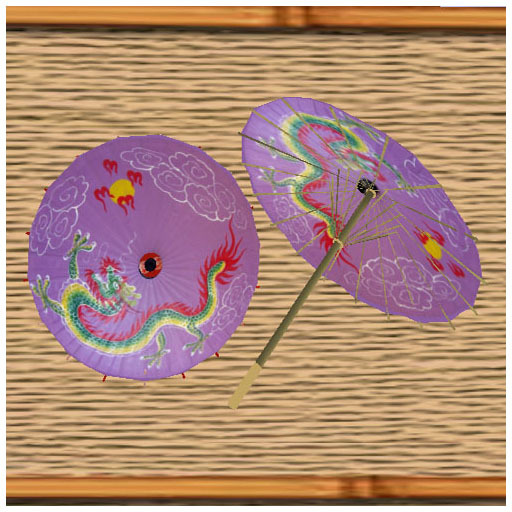 Parasol-Purple Dragon bagged
