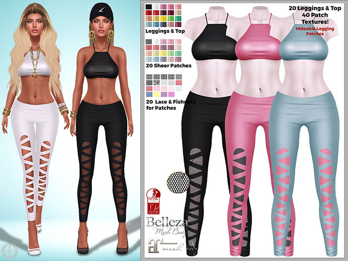 [hh] Bonnie Leggings and Top Set