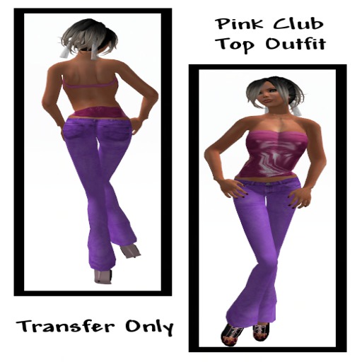 Pink Club Top Outfit