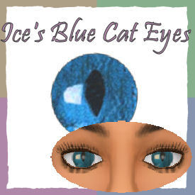 Ice's Blue Cat Eyes