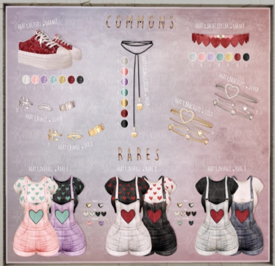 {vincue} & Kibitz - Harty+Glitters [Maitreya] gold