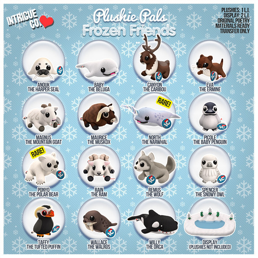 Intrigue Co. - Plushie Pals: North the Narwhal - RARE