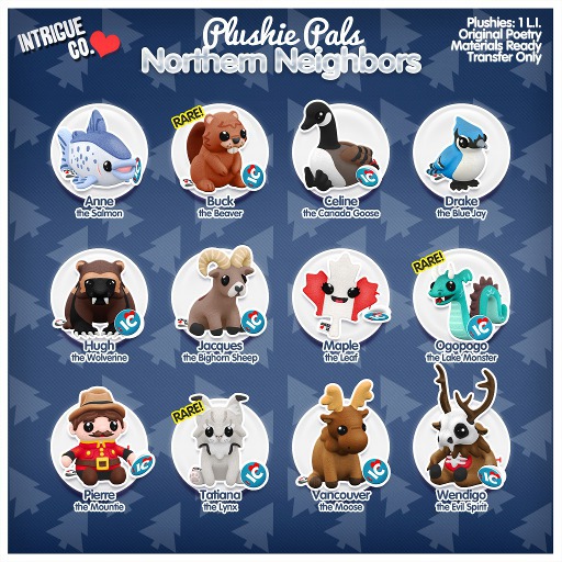 Intrigue Co. - Plushie Pals: Tatiana the Lynx (RARE)