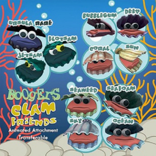 <:*BoOgErS*:> Clam Ursula OPEN me RARE