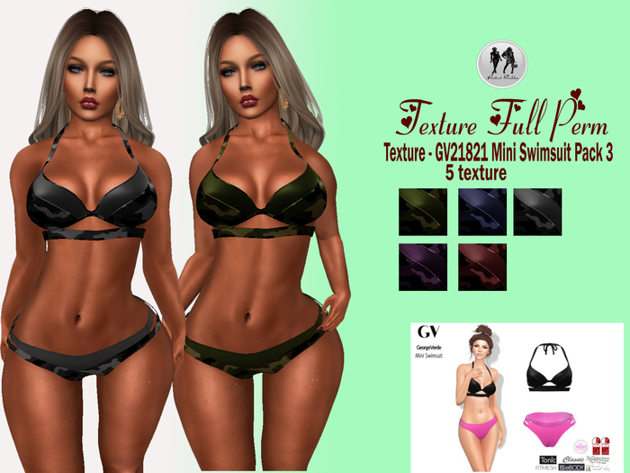 Texture GV Mini Swimsuit Pack 3
