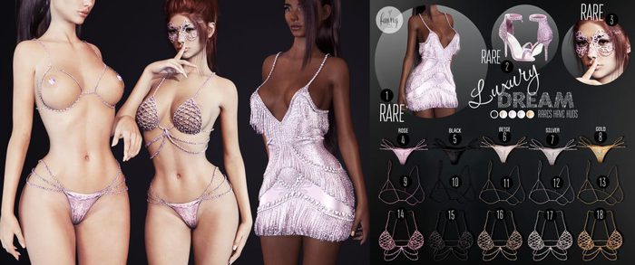 Fawny - Luxury Dream(3).Mask - RARE