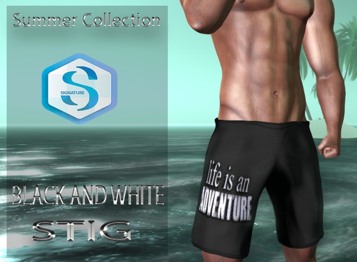 Short SIGNATURE Gianni  ADVENTURE black