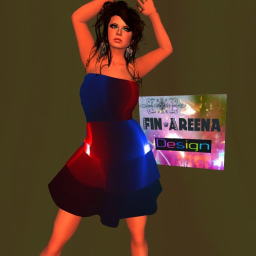 Mesh Colours_Dress freebie