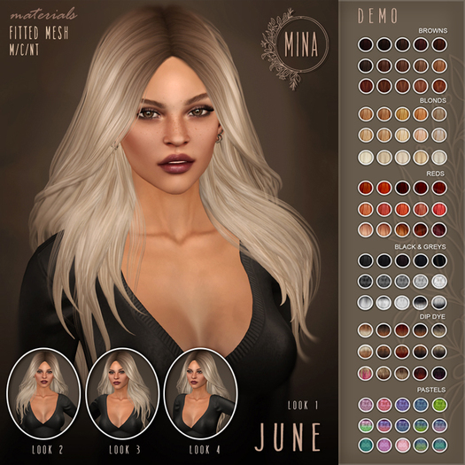 DEMO MINA Hair - June
