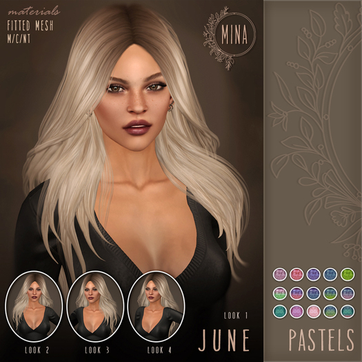 MINA - June - Pastels