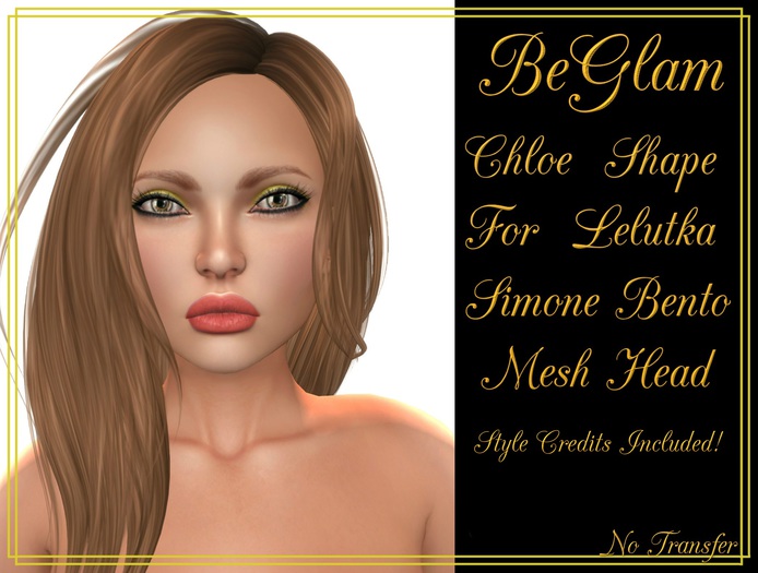 BeGlam ~ Chloe Lelutka Simone Bento Shape