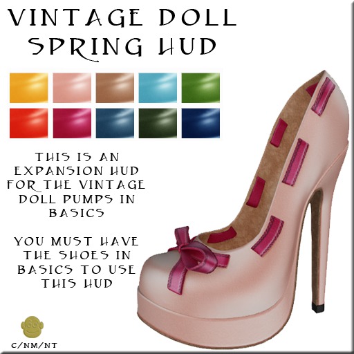 BM Vintage Doll Spring HUD