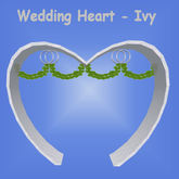 <MS> Decos Wedding Heart-Ivy