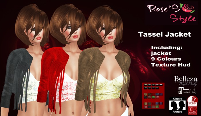 ROSE'S STYLE  Tassel Jacket 
