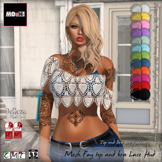 MOoH! Fay top and bra Lace hud (Add)