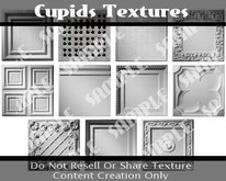*CUPIDS TEXTURES* 11 Ornate Tiles Textures
