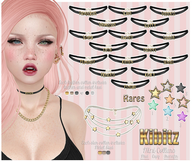 Kibitz - Mini stars choker [Thistle]