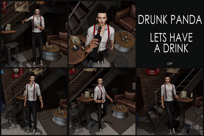 Drunk Panda - LetsHaveADrink - Single